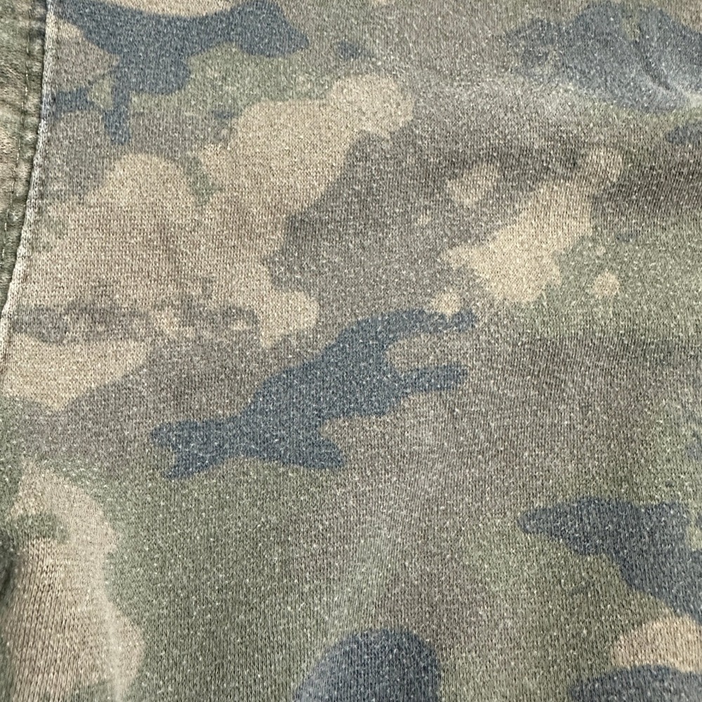 Six Flags Looney Tunes Marvin the Martian Camo Pullover Hoodie Green Mens Large - Picture 7 of 12